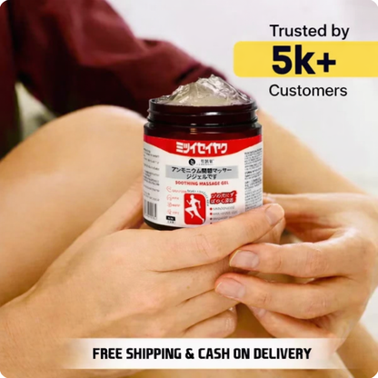 Japanese Instant Pain Relief Soothing Massage Gel (Buy 1 Get 1 Free)