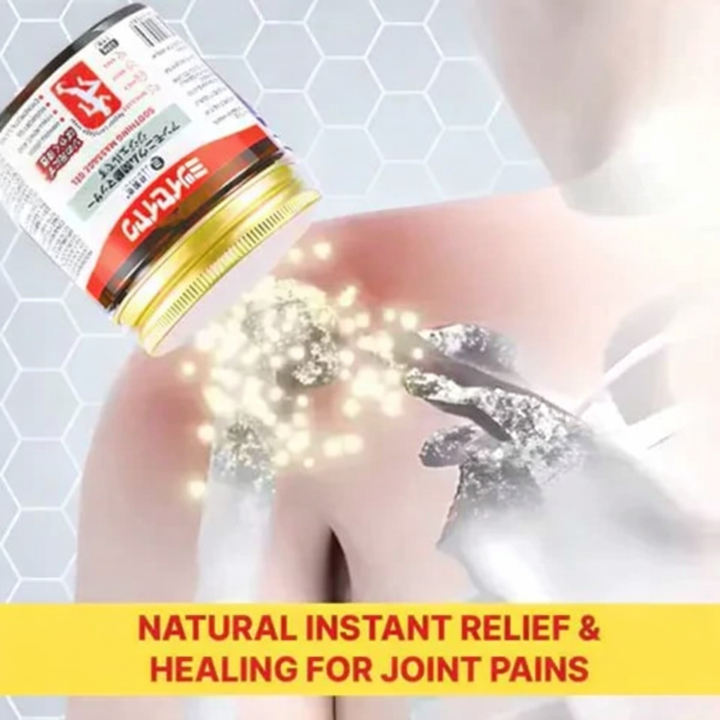 Japanese Instant Pain Relief Soothing Massage Gel (Buy 1 Get 1 Free)