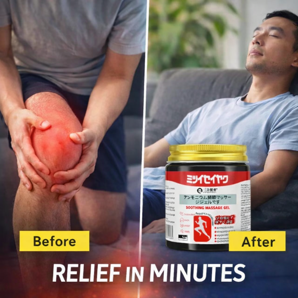 Japanese Instant Pain Relief Soothing Massage Gel (Buy 1 Get 1 Free)